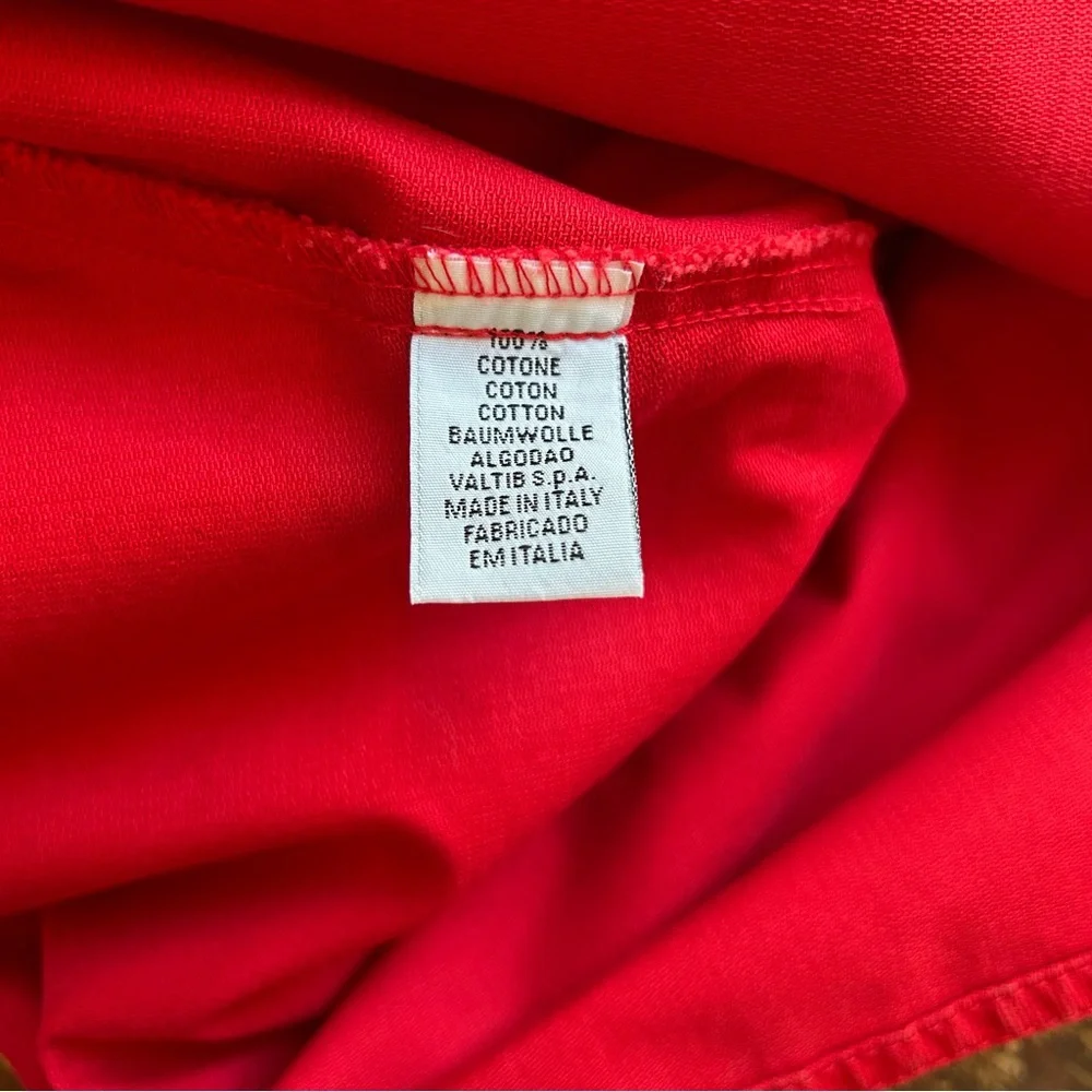 Moschino Junior Couture L’Italia Red Jumper Dress Size 14A (14 years) - Picture 8 of 9